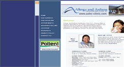 Desktop Screenshot of aahc-clinic.com
